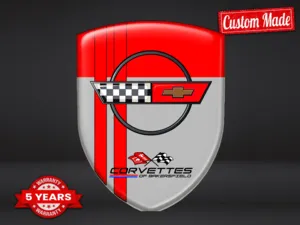 Corvette Pegatinas Camión Resistentes Alta Calidad Profesional